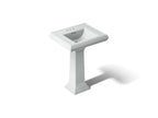 KOHLER K-2238-4-95 Memoirs Classic 24-1/4" Rectangular Pedestal Bathroom Sink - Ice Grey