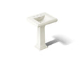 KOHLER K-2238-8-96 Memoirs Classic 24-1/4" Rectangular Pedestal Bathroom Sink - Biscuit