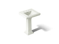 KOHLER K-2238-8-NY Memoirs Classic 24-1/4" Rectangular Pedestal Bathroom Sink - Dune