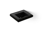 KOHLER K-2239-1-7 Memoirs Pedestal/Console Table Bathroom Sink Basin With Single Faucet-Hole Drilling - Black Black