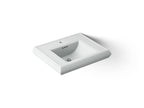 KOHLER K-2239-1-95 Memoirs Pedestal/Console Table Bathroom Sink Basin With Single Faucet-Hole Drilling - Ice Grey