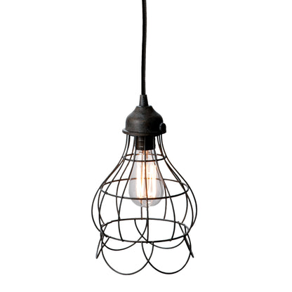 MARKETPLACE 225033 Wire 6'' Wide 1-Light Mini Pendant - Oil Rubbed Bronze