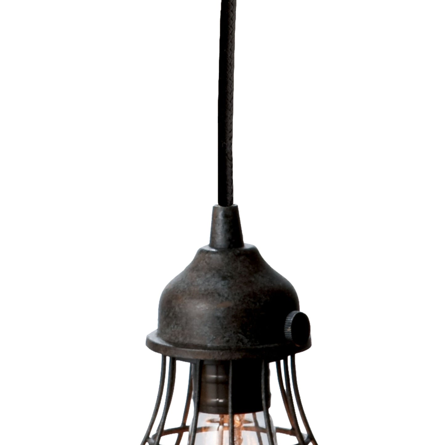 MARKETPLACE 225033 Wire 6'' Wide 1-Light Mini Pendant - Oil Rubbed Bronze