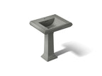 KOHLER K-2258-1-58 Memoirs Classic 27-1/4" Rectangular Pedestal Bathroom Sink - Thunder Grey