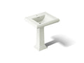 KOHLER K-2258-1-NY Memoirs Classic 27-1/4" Rectangular Pedestal Bathroom Sink - Dune