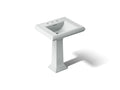 KOHLER K-2258-8-95 Memoirs Classic 27-1/4" Rectangular Pedestal Bathroom Sink - Ice Grey