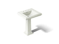 KOHLER K-2258-8-NY Memoirs Classic 27-1/4" Rectangular Pedestal Bathroom Sink - Dune