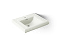KOHLER K-2259-1-NY Memoirs Pedestal/Console Table Bathroom Sink Basin With Single Faucet-Hole Drilling - Dune