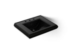 KOHLER K-2259-8-7 Memoirs Pedestal/Console Table Bathroom Sink Basin With 8" Widespread Faucet Holes - Black Black