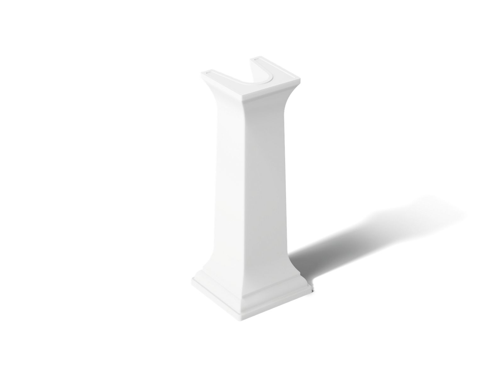 KOHLER K-2267-0 Memoirs Bathroom Sink Pedestal - White