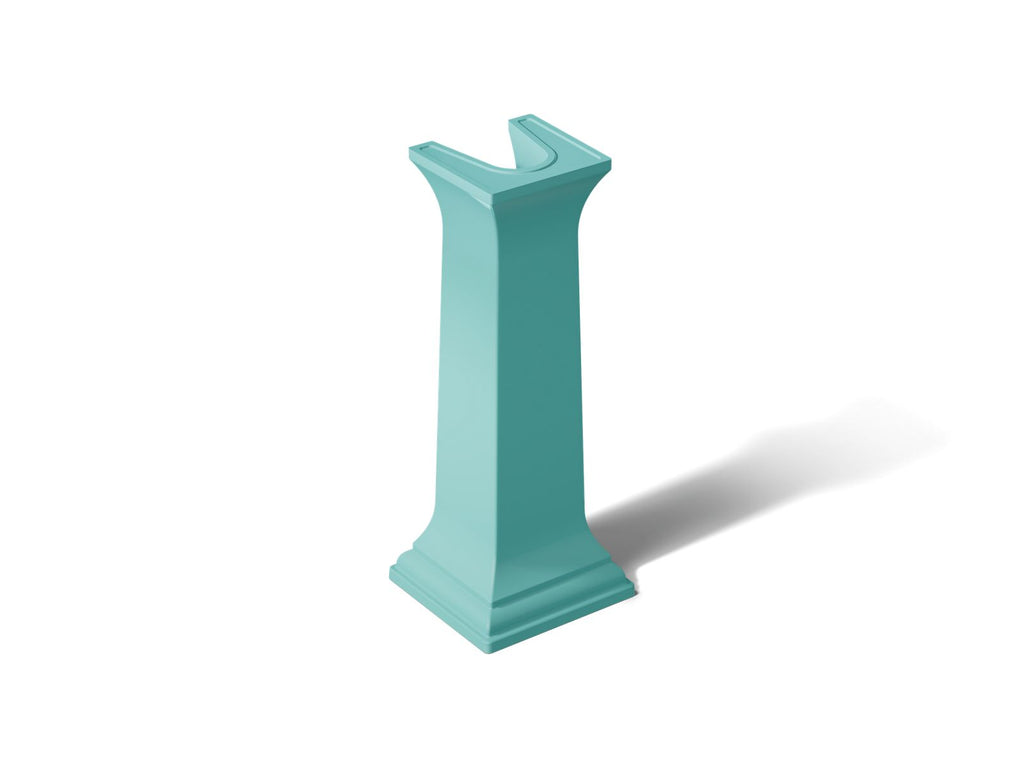 KOHLER K-2267-H15 Memoirs Bathroom Sink Pedestal - 150Th Spring Green