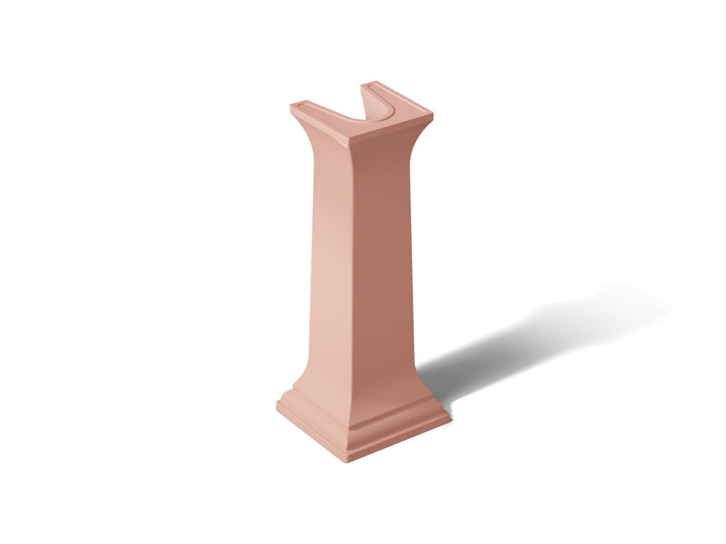 KOHLER K-2267-V10 Memoirs Bathroom Sink Pedestal - 150Th Peachblow