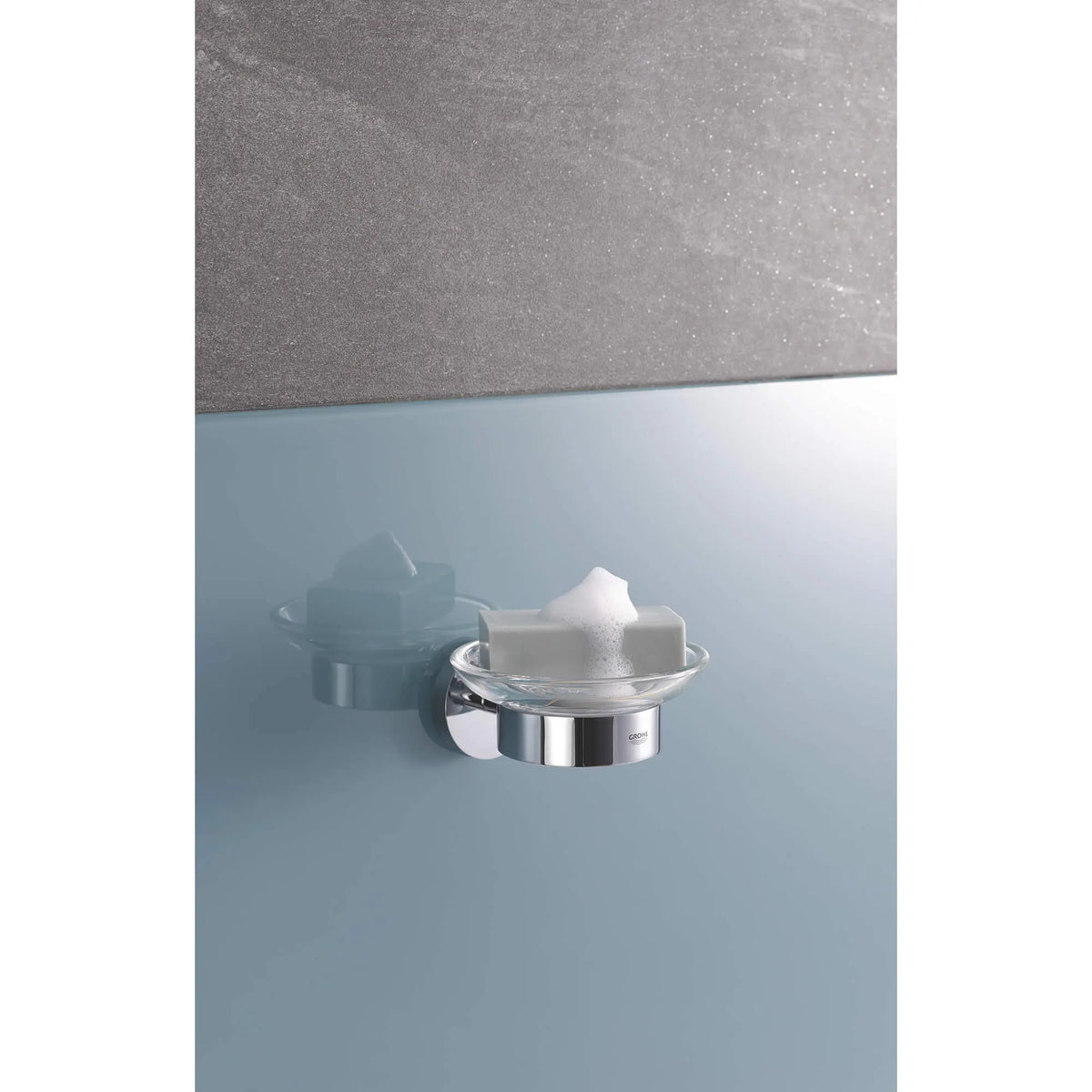 GROHE 40444001 Essentials Soap Dish with Holder - Chrome