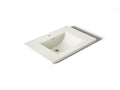 KOHLER K-2269-1-96 Memoirs Stately 30-11/16" Pedestal/Console Table Bathroom Sink - Biscuit
