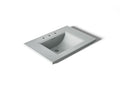 KOHLER K-2269-8-95 Memoirs Stately 30-11/16" Pedestal/Console Table Bathroom Sink - Ice Grey