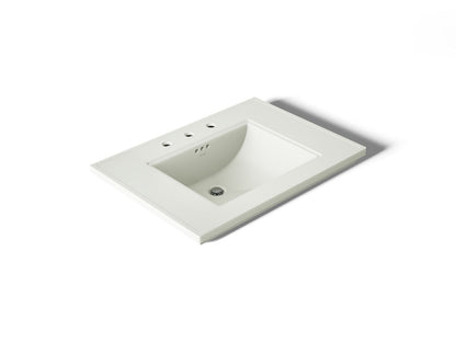 KOHLER K-2269-8-NY Memoirs Stately 30-11/16" pedestal/console table bathroom sink - Dune