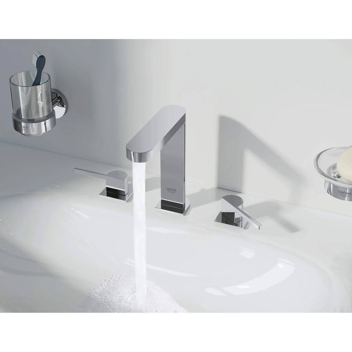 GROHE 40444001 Essentials Soap Dish with Holder - Chrome
