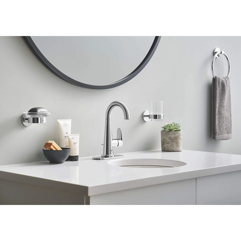 GROHE 40444001 Essentials Soap Dish with Holder - Chrome