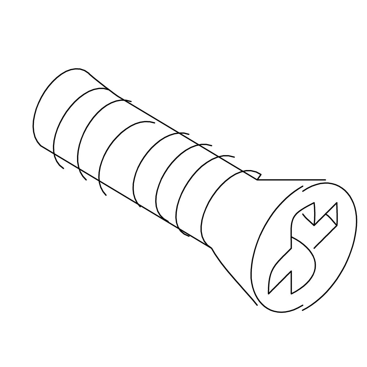 KOHLER Screw 8-32 X .5 - Oil-Rubbed Bronze, K-22859-BRZ