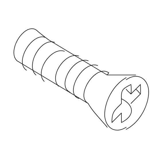KOHLER Screw 8-32 X .5, K-22859