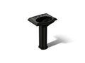 KOHLER K-2286-8-7 Devonshire 24-1/4" rectangular pedestal bathroom sink - Black Black