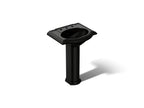 KOHLER K-2286-8-7 Devonshire 24-1/4" rectangular pedestal bathroom sink - Black Black