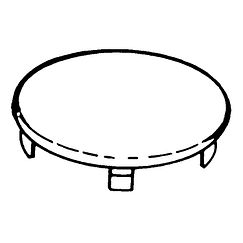 MOEN 22897  Deck Hole Cover