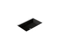 KOHLER K-2297-7 Kathryn 24" Rectangular Undermount Bathroom Sink - Black Black