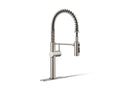 KOHLER K-22973-VS Crue Semi-Professional Kitchen Sink Faucet With Three-Function Sprayhead - Vibrant Stainless