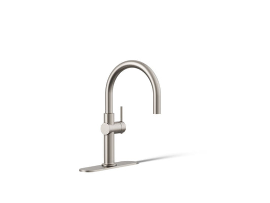 KOHLER K-22975-VS Crue Single-handle bar sink faucet - Vibrant Stainless