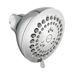 MOEN 23026 Adler Four-Function 3.5" Diameter Spray Head Standard - Chrome
