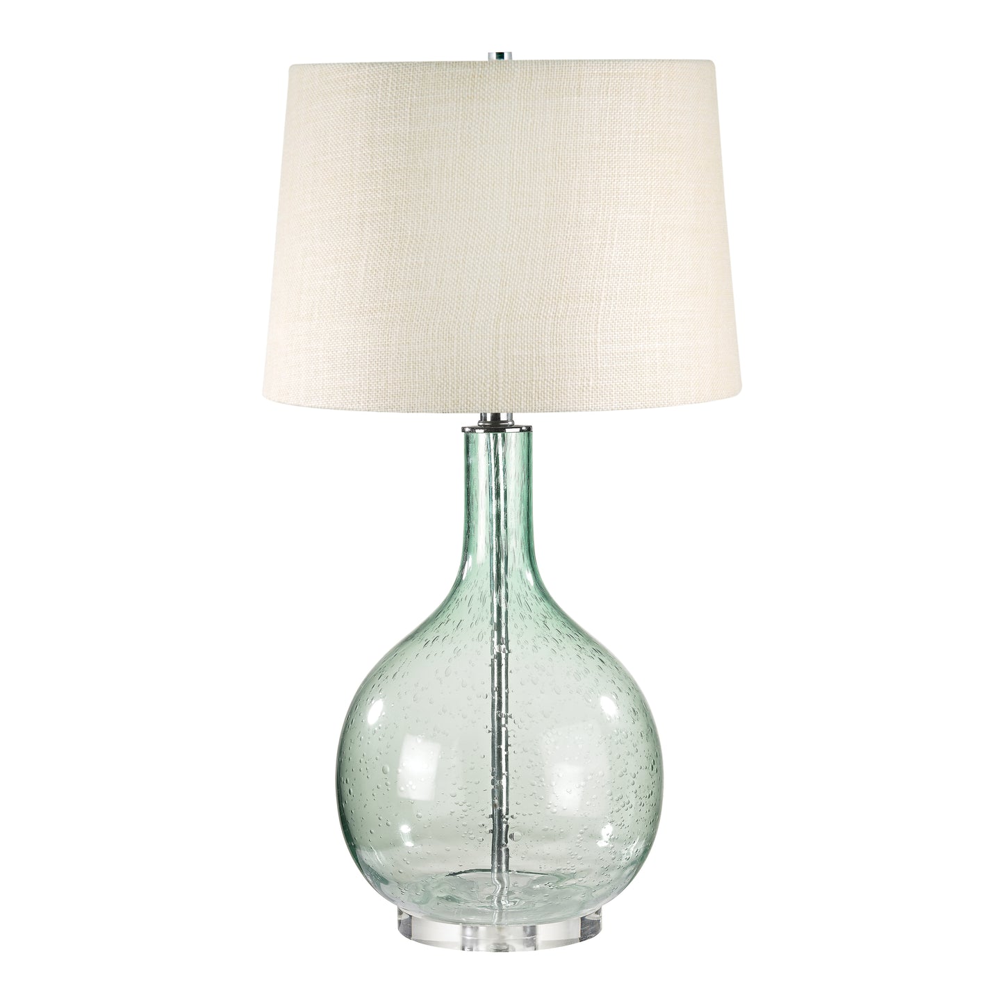 ELK SIGNATURE 230G Glass 28'' High 1-Light Table Lamp - Green