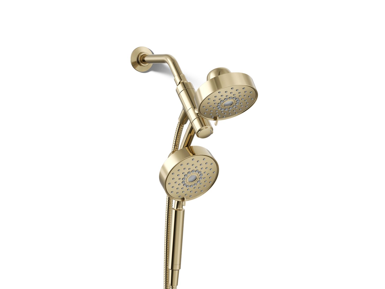 KOHLER K-23219-G-AF Purist 2-In-1 Multifunction 1.75 Gpm Shower Combo Kit - Vibrant French Gold