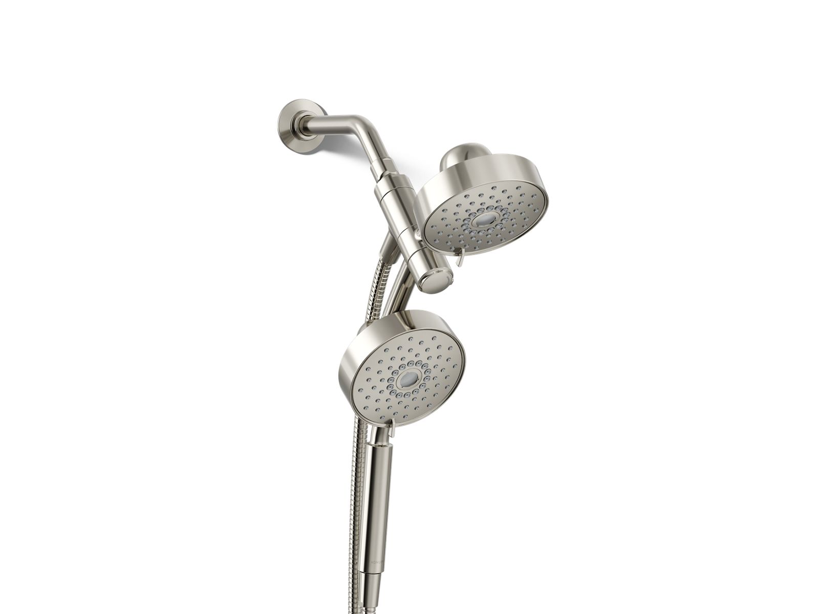 KOHLER K-23219-G-SN Purist 2-In-1 Multifunction 1.75 Gpm Shower Combo Kit - Vibrant Polished Nickel