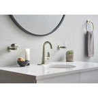GROHE 40447EN1 Essentials Glass with Holder - Brushed Nickel