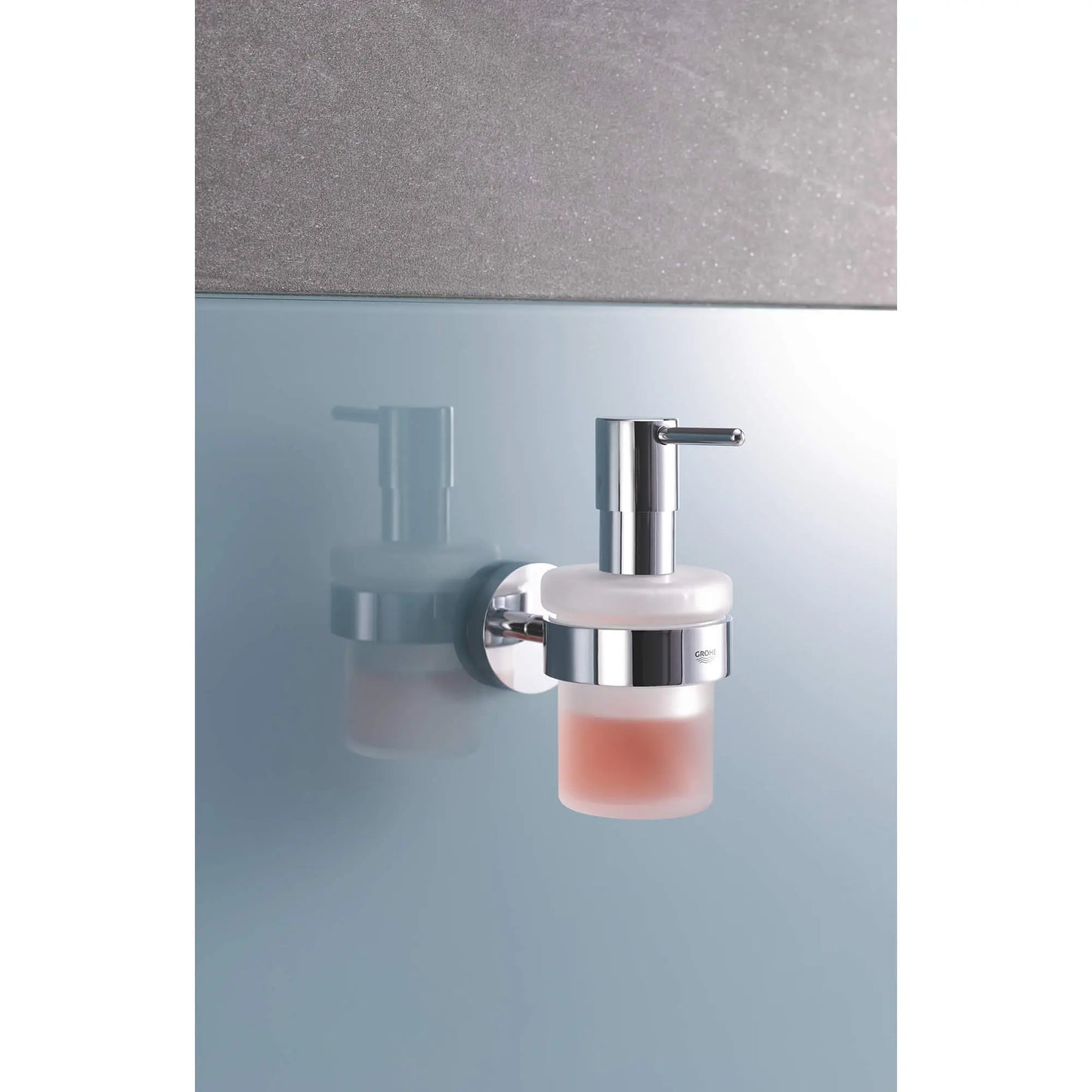 GROHE 40448001 Essentials Soap Dispenser with Holder - Chrome