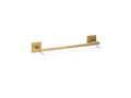KOHLER K-23286-2MB Square 12" Towel Bar - Vibrant Brushed Moderne Brass