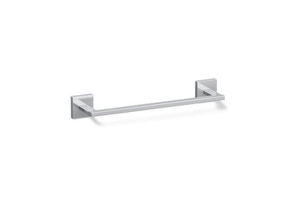 KOHLER K-23286-CP Square 12" towel bar - Polished Chrome