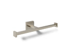 KOHLER K-23288-BN Square Double Toilet Paper Holder - Vibrant Brushed Nickel