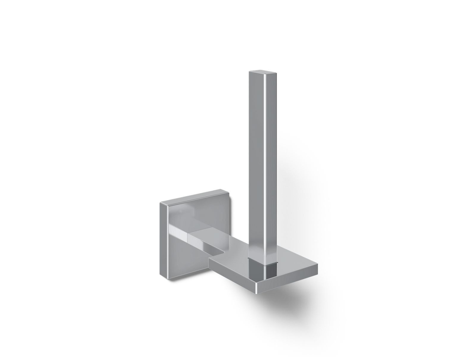 KOHLER K-23289-CP Square Vertical Toilet Paper Holder - Polished Chrome