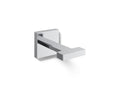 KOHLER K-23290-CP Square Robe Hook - Polished Chrome