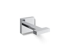 KOHLER K-23290-CP Square Robe Hook - Polished Chrome