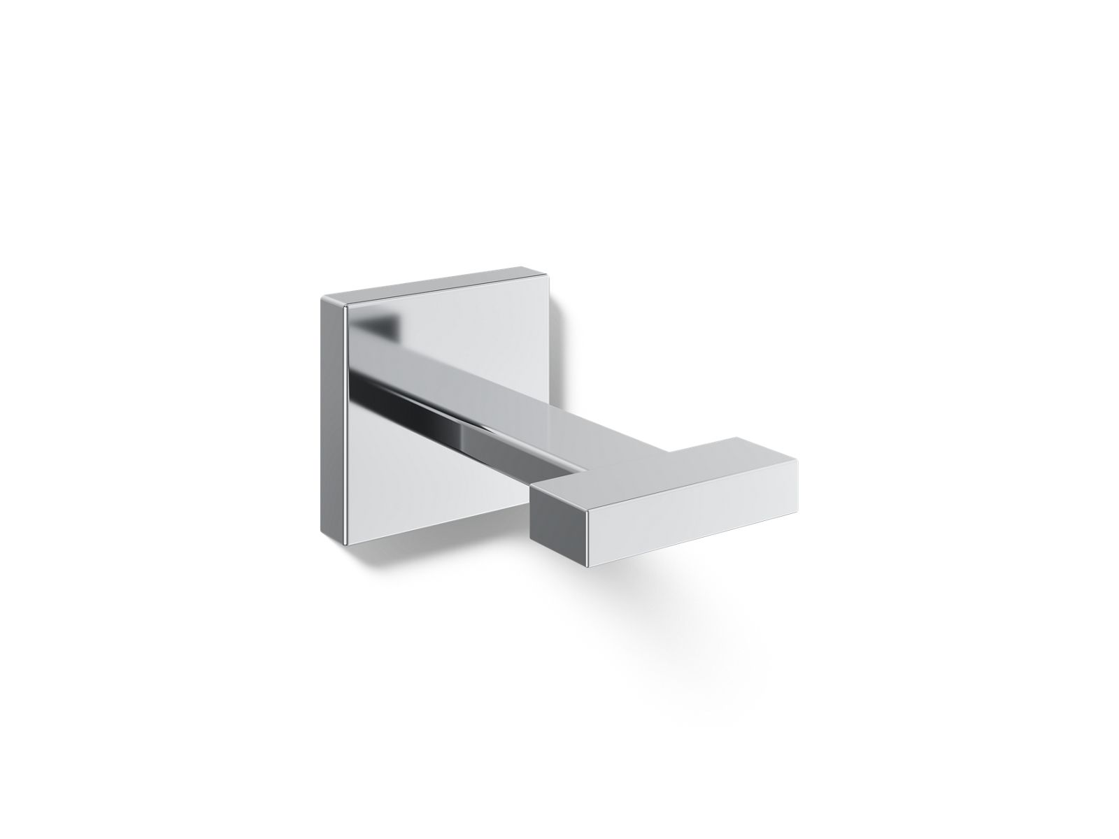 KOHLER K-23290-CP Square Robe Hook - Polished Chrome