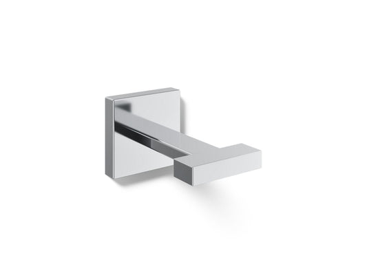 KOHLER K-23290-CP Square Robe hook - Polished Chrome