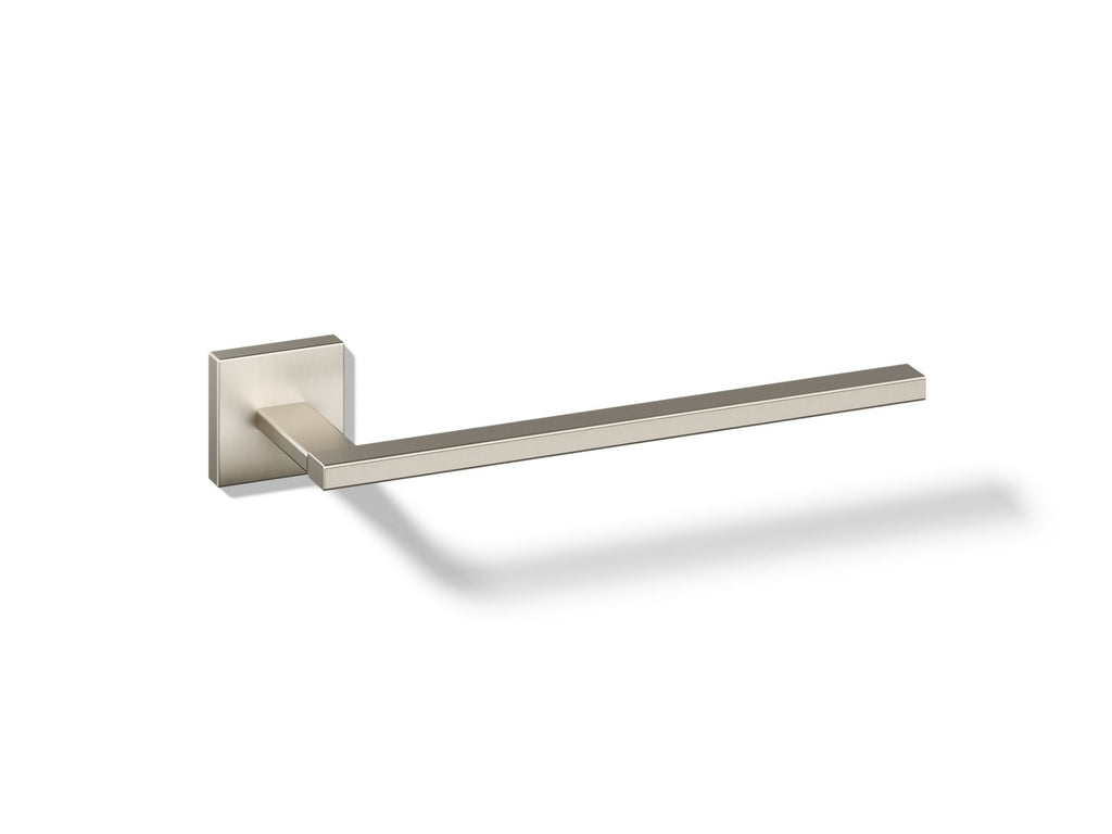 KOHLER K-23291-BN Square Towel Arm - Vibrant Brushed Nickel