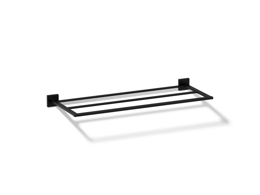 KOHLER K-23299-BL Square Hotelier - Matte Black