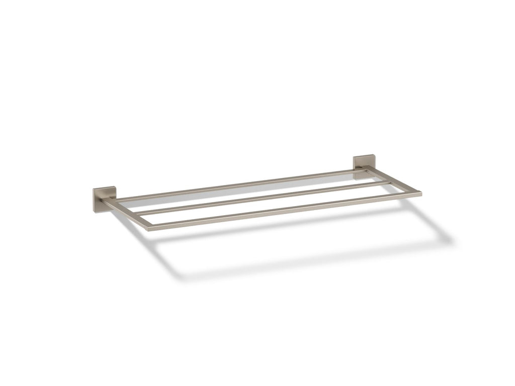 KOHLER K-23299-BN Square Hotelier - Vibrant Brushed Nickel