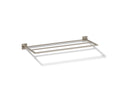 KOHLER K-23299-BN Square Hotelier - Vibrant Brushed Nickel