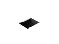 KOHLER K-2330-7 Kathryn 19-3/4" Rectangular Undermount Bathroom Sink - Black Black