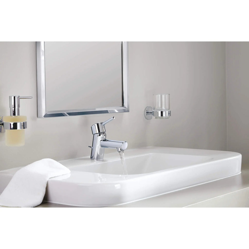 GROHE 40448001 Essentials Soap Dispenser with Holder - Chrome